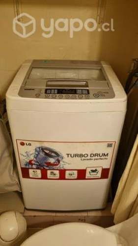 Lavadora de 8 Kg con tecnología Turbo Drum