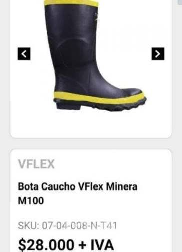 Botas caucho n 41