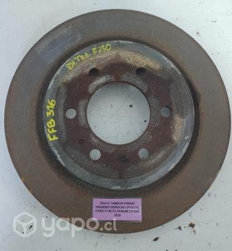 Disco Tambor Freno Tras der (FFB316) Ford F150 Pla