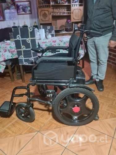 Silla de ruedas funcionando al 100%