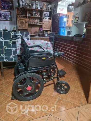 Silla de ruedas funcionando al 100%