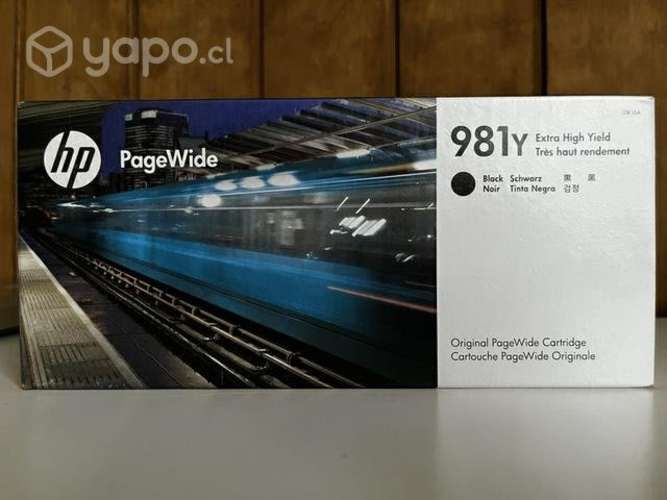 Cartucho Original Hp Pagewide 981y Negra