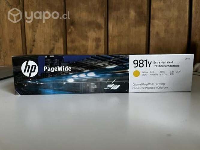 Cartucho Original Hp Pagewide 981y Amarillo