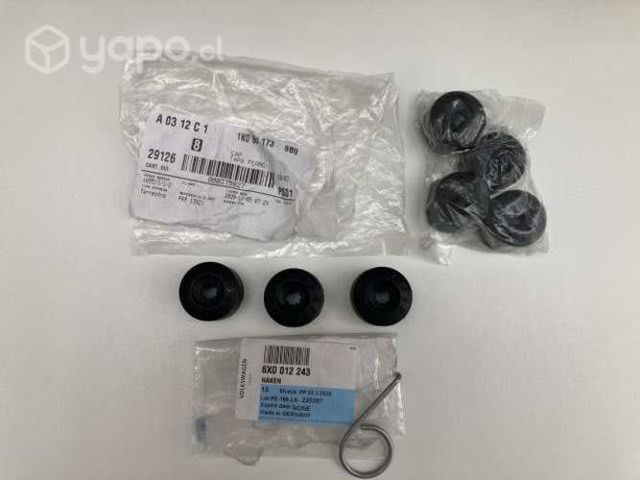 Tapas pernos rueda y gancho volkswagen