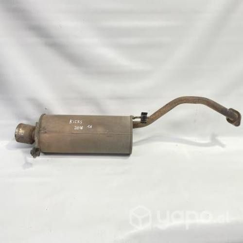 Silenciador de Escape NIssan Kicks 1.6 2016