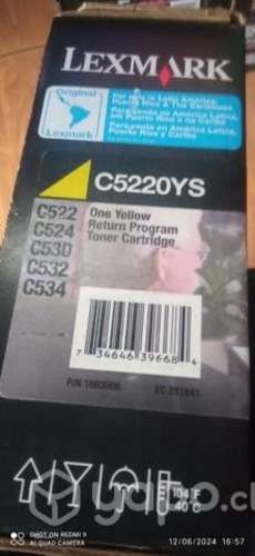 Toner Lexmark c5220ys yellow original de alta