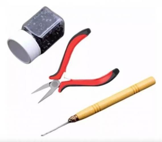 Kit De Herramienta Para Extensiones De Cabello Pin