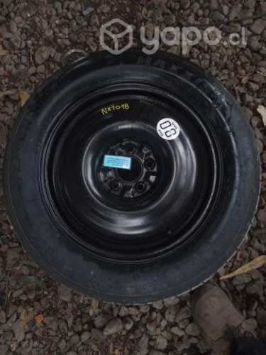 Llanta Fierro repuesto Con Neumático Nissan Xtrail