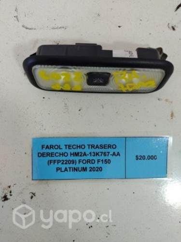Farol Techo Trasera Der (FFP2209) F150 2020 Platin