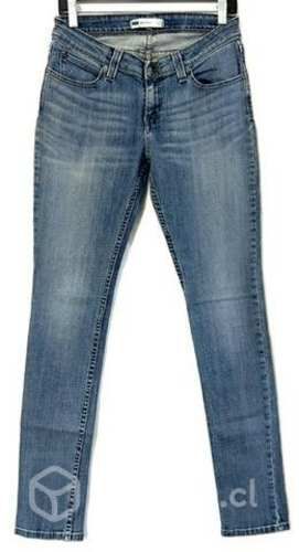 Jeans Elásticado Marca Levis Skinny Talla 38
