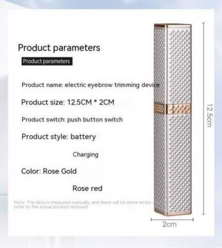 Removedor de vello ,electrico recargable