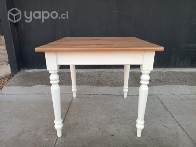 Mesa Chilena Madera Preciosa 90x90 cm