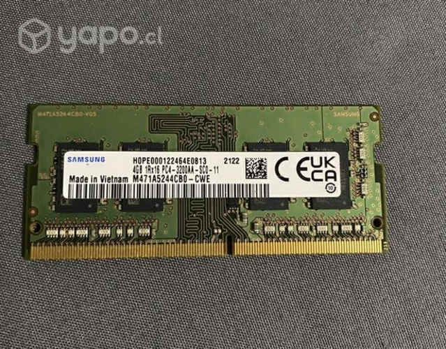 Memoria RAM 4gb DDR4 Samsung