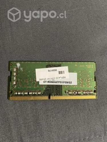 Memoria RAM 4gb DDR4 Samsung