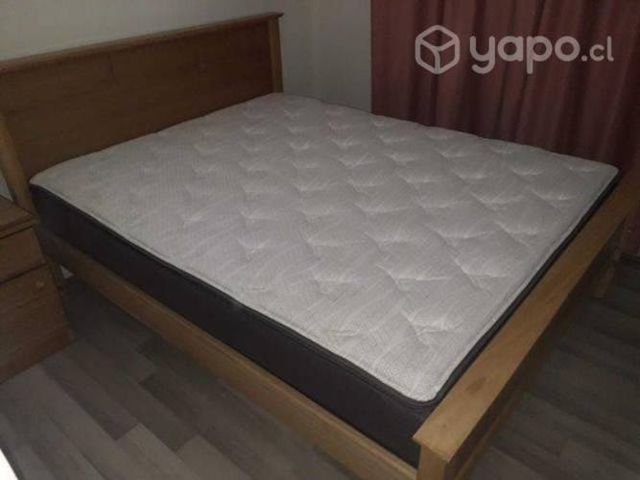 Cama 2 Plazas (Colchón Rosen+ Marquesa)