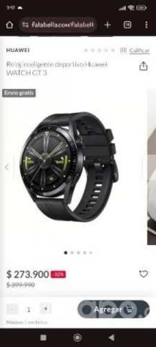 Reloj Huawei watch gt3