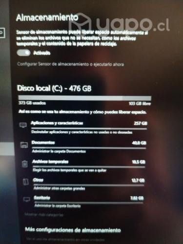 notebook lenovo gama alta por fuerza mayor