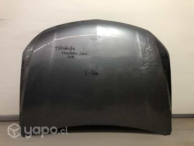 Capot mitsubishi montero sport 2018