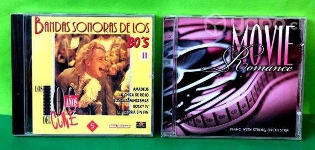 Pack CD Banda Sonoras de los 80´s