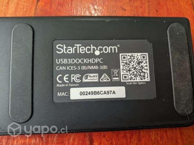 DockingStation USB 3.0 para Dos Monitores con HDMI