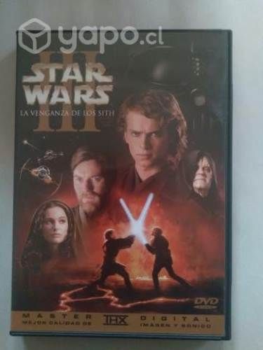 Star wars la venganza de los sith dvd