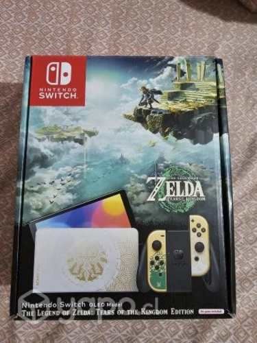 Nintendo switch oled versión zelda