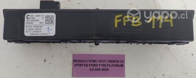 Modulo SYNC HC3T-18D816-CC (FFB114) Ford F150 Plat
