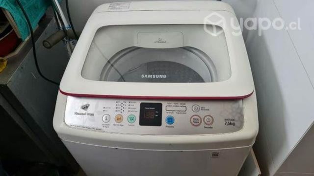 Lavadora Samsung de 7.5 kilos