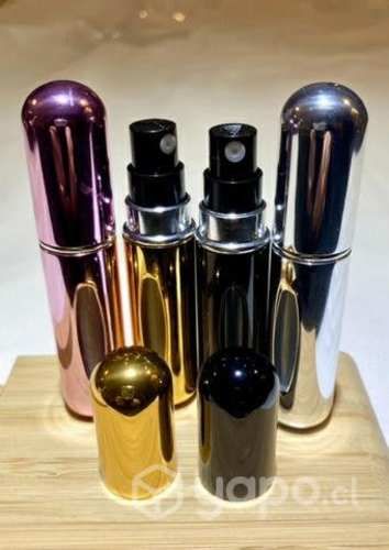 Atomizador recargable de perfume. Pack 4 botellas