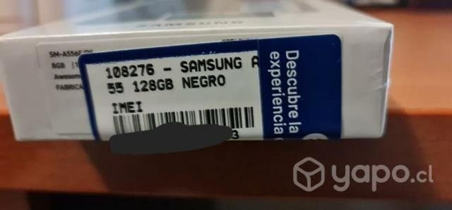Samsung a55 nuevo y Sellado.