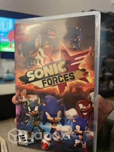 Juego Nintendo switch sonic forces