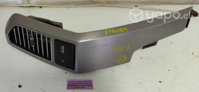 Rejilla Ventilac Con Moldura Central Der F150 Plat