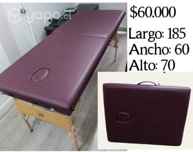 Camilla para masajes plegable