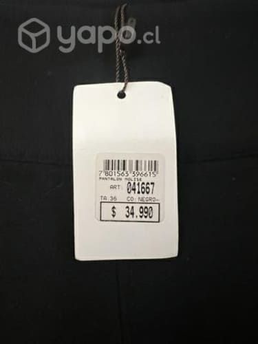Calza Elástica Marca Mor Talla 36 Negro