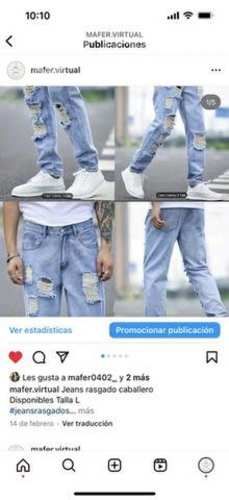 Jeans caballero SHEIN talla L