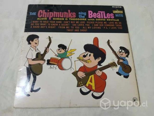 Vinilo the chipmunks sing the beatles hits