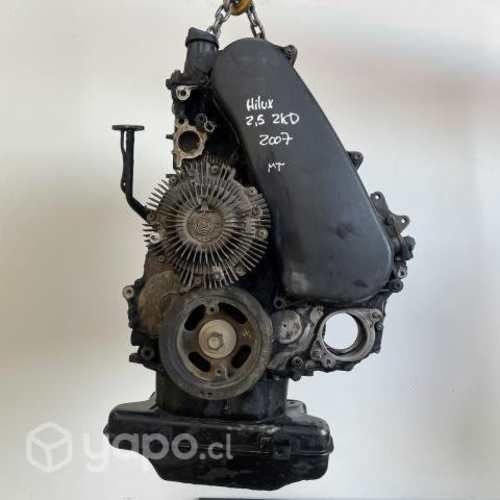 Motor de Toyota Hilux 2.5 MT 2007