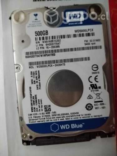 Disco Duro para Notebook 1TB