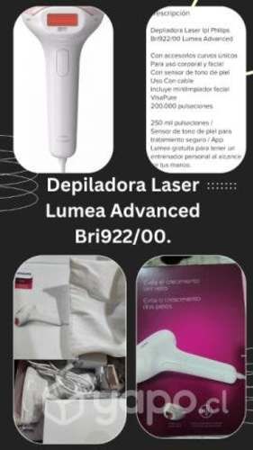 Depiladora Laser Lumea Advanced Bri922/00