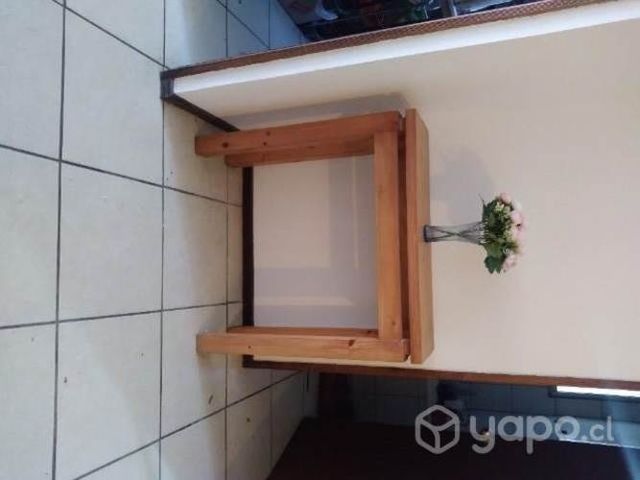 mesa de centro y arrimo.