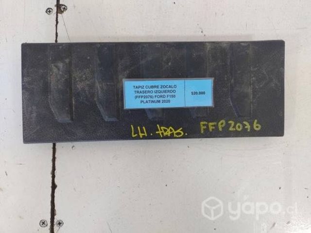 Tapiz Cubre Zocalo Tras Izq (FFP2076) Ford F150 Pl