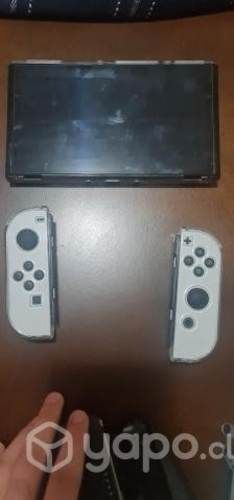 Nintendo switch oled + mario wonder + protección