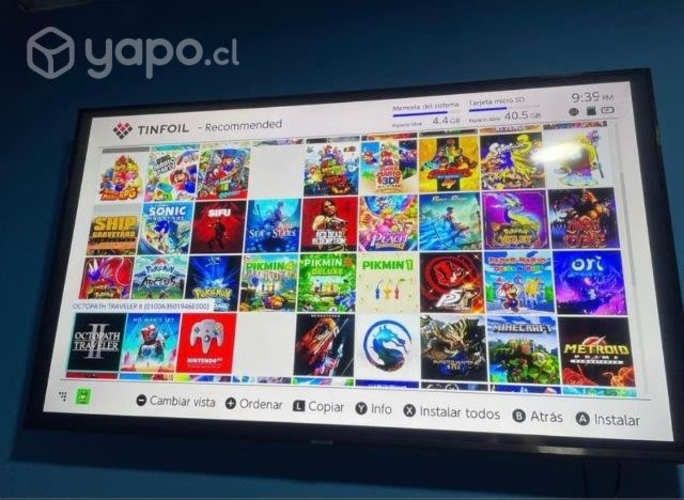 Nintendo switch desbloqueada