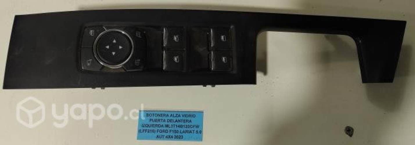 Botonera AlzaVidrio Pta del izq (LFF216) F150 5.0