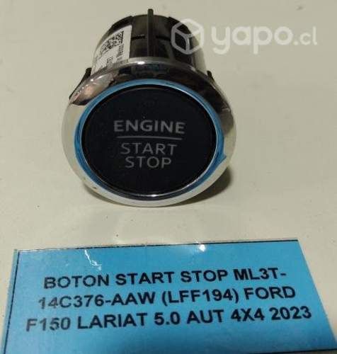 Boton Star Stop (LFF194) Ford F150 Lariat 5.0 2023
