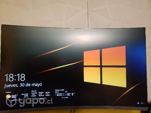 Monitor curvo samsung 32