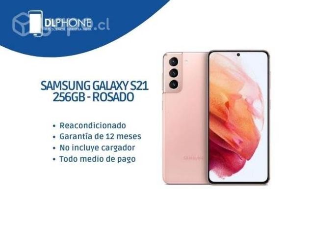 Samsung Galaxy S21 256GB Rosado Reacondicionado