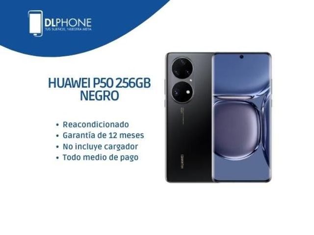 Huawei P50 256GB Negro Reacondicionado