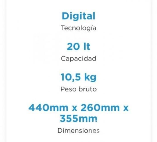 Microondas Midea 20Lt