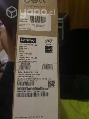 Computador portátil lenovo